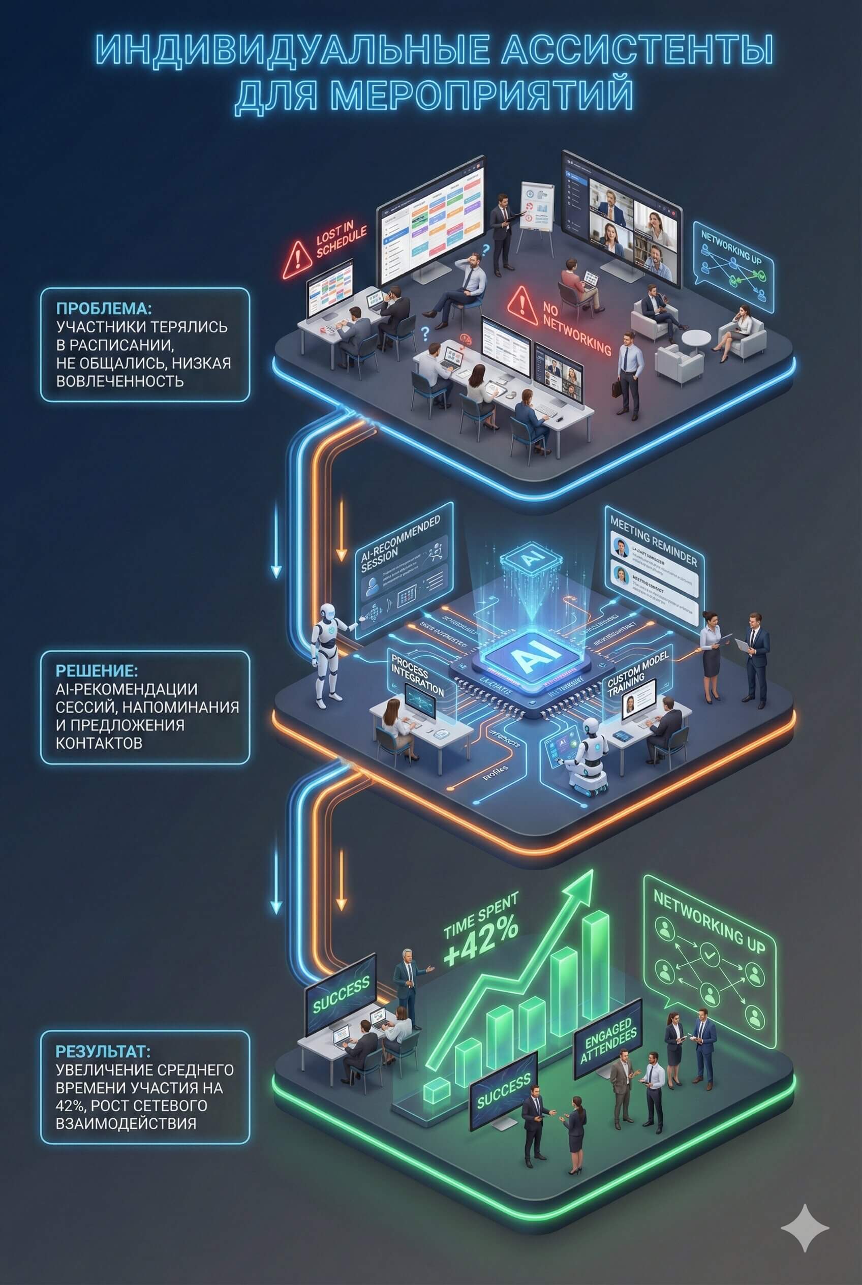 Гид по мероприятию: навигация и расписание с AI